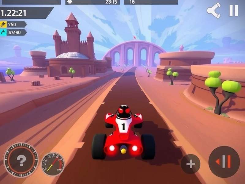 Arid Sprint Master Gameplay Screenshot